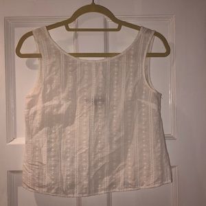 White Brandy Melville Tank